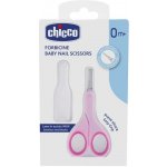 Chicco nůžky s kulatou špičkou růžová – Zboží Dáma