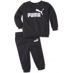 Puma Dětská tepláková souprava Minicats ESS Crew Jogger FL černá – Zboží Dáma