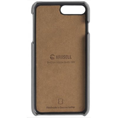 Pouzdro Krusell SUNNE 2 Card Apple iPhone 8 Plus/7 Plus šedé