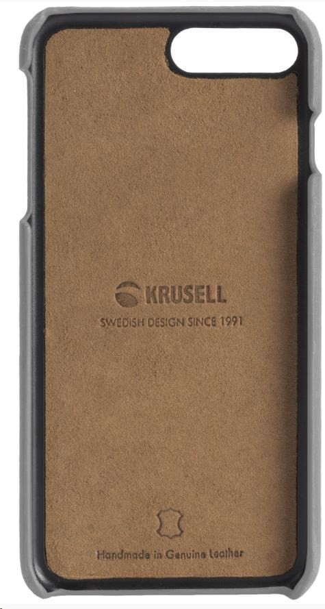 Pouzdro Krusell SUNNE 2 Card Apple iPhone 8 Plus/7 Plus šedé