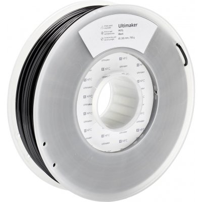 Ultimaker PETG Black, 2,85 mm, 750 g – Zboží Živě