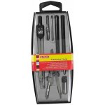 Herlitz Rýsovací souprava 7-dílná černá – Zboží Dáma