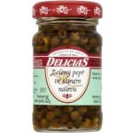 Delicias Zelený pepř ve slaném nálevu 50g – Zboží Dáma