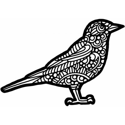 Šablona TCW 12"x12" (30,5x30,5 cm) - American Robin – Sleviste.cz