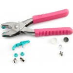 PRYM kleště na stiskací patenty LOVE růžové – Zboží Dáma