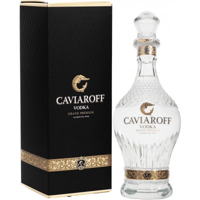 Caviaroff Vodka Grand Premium 40% 0,75 l (karton) – Zboží Dáma