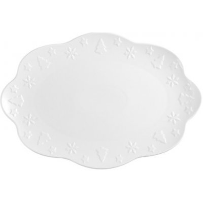 Holst porcelán Holst Ceremony Oválný podnos 38 cm – Zboží Dáma