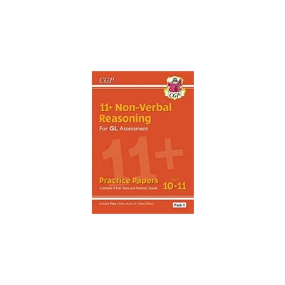 New 11+ GL Non-Verbal Reasoning Practice Papers: Ages 10-11 Pack 1 (inc Parents' Guide & Online Ed) (Books CGP)(Paperback / softback)