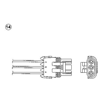 NGK Lambda sonda 91204