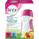 Veet EasyWax ohřívač vosku + vosková náplň 50 ml + depilační pásky 12 ks + Perfect Finish jemné čisticí ubrousky 4 ks + stojan dárková sada – Sleviste.cz