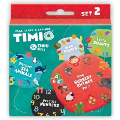 Sada disků na hračky Timio 2 5 kusů – Zboží Mobilmania