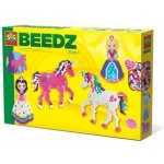 SES CREATIVE Kreativní set korálky zažehlovací 2100ks koně a princezny 06216 – Hledejceny.cz