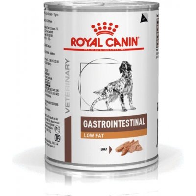 Royal Canin Veterinary Diet Dog Gastrointestinal Low Fat 410 g – Zboží Mobilmania