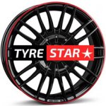 Borbet CW3 7,5x18 5x127 ET40 black red ring | Zboží Auto