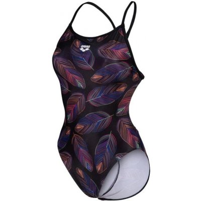 Arena Falling Leaves Swimsuit Booster Back black/Multi