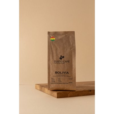 Rodinná pražírna Gusto Café Bolivia Altura EP zrnková 250 g – Hledejceny.cz
