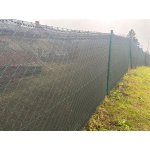 GTEX Stínící tkanina na plot rašlový úplet 90 %, 110 g/m², výška 200 cm, metráž, antracit – Zboží Dáma