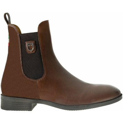 EQUESTRO Kožená jezdecká pérka hnědá – Sleviste.cz