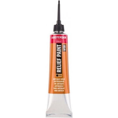 Amsterdam Relief Paint 20 ml | antická zlatá – Zboží Dáma