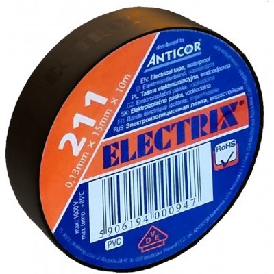 Anticor 211P 15 mm x 10 m 10 ks hnědá – Zboží Dáma