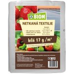 Biom netkaná textílie bílá 17 g/m² 1,6 x 10 m – Zboží Dáma