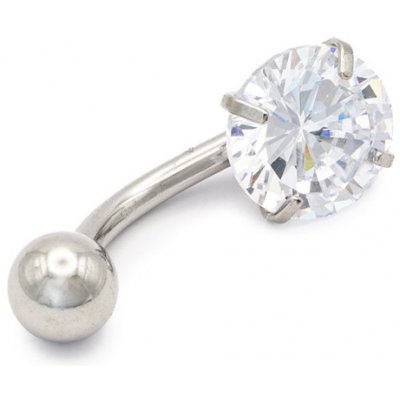 Brunoshop.cz piercing do pupíku TŘPYTIVÁ ELEGANCE C0012 – Zbozi.Blesk.cz