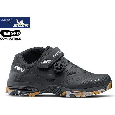 Northwave Enduro Mid 2 Black/Camo Sole – Zboží Mobilmania