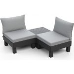 Keter Elements balkónový modulární set grafitový 257362 – Zbozi.Blesk.cz