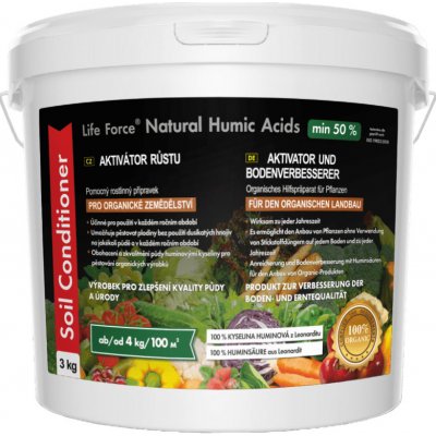 Life Force Natural Humic Acids Pro Organické hnojivo na zeleninu 2 x 3 kg – Hledejceny.cz