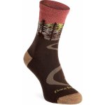 Darn Tough dámské ponožky Northwoods Micro Crew Midweight With Cushion hnědá – Zboží Dáma