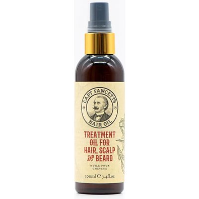 Captain Fawcett Hair & Beard Oil Posilující olej na vlasy a vousy 100 ml