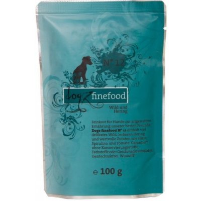 Dogz finefood Adult No.12 se zvěřinou & sledím masem 100 g – Zbozi.Blesk.cz