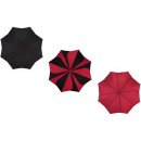 Deštník Pierre Cardin Sunflower Red & Black dámský skládací deštník černo červený