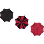 Pierre Cardin Sunflower Red & Black dámský skládací deštník černo červený – Zboží Mobilmania