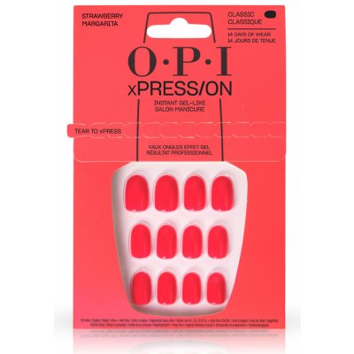 O.P.I. OPI xPRESS/ON Strawberry Margarita 30 ks