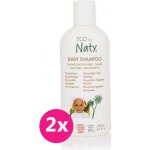 Eco By Naty dětský šampón 2 x 200 ml dárková sada – Zbozi.Blesk.cz