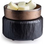 Candle Warmers elektrická aroma lampa a ohřívač svíček 2v1 Primitive Black – Zboží Dáma