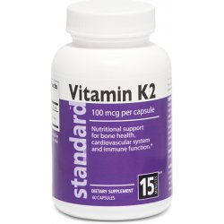 NUlab ​Vitamin K2 100 mcg 60 kapslí