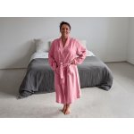 Nelly dámský mušelínový župan světle růžová – Hledejceny.cz