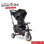 Smart Trike a kočárek skládací STR7 Urban 7v1 černá se sklopným sedadlem TouchSteering s EVA kolečky – Hledejceny.cz