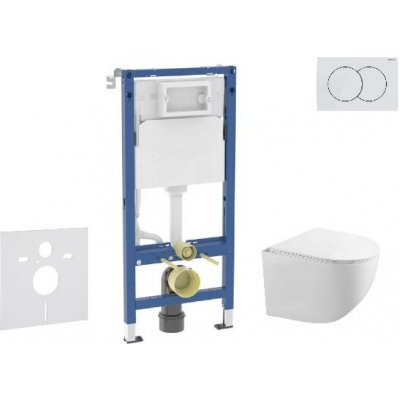 Geberit Duofix s tlačítkem Delta01 SANI11CA3120B – Zboží Dáma