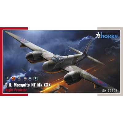 Special Hobby de Havilland DH.98 Mosquito NF Mk.XXX „Night Predator“ 1:72 – Zboží Dáma