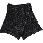 Voxx Vivaro dámská pletená šála BM000000619000101450 černá stříbrná – Sleviste.cz