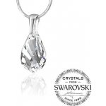 SILVEGO stříbrný přívěsek se Swarovski Crystals Helix LSW143P – Hledejceny.cz
