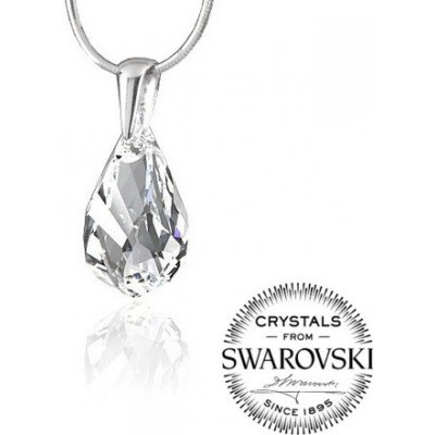 SILVEGO stříbrný přívěsek se Swarovski Crystals Helix LSW143P – Hledejceny.cz