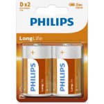 Philips LongLife D 2 ks PHIL-R20L2B/10 – Zboží Mobilmania