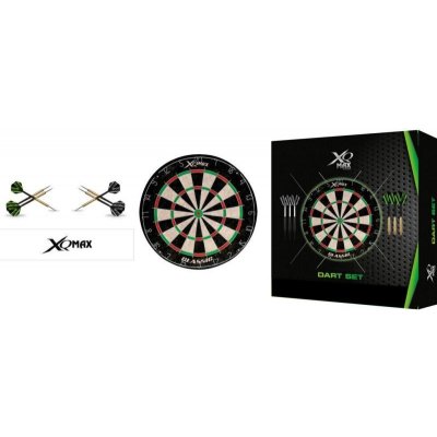 Xq Max Šipky s terčem Darts Classic Starter SET – Zboží Dáma