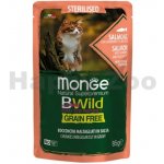 MONGE Cat BWild Grain Free Sterilised divoké prase se zeleninou 85 g – Hledejceny.cz