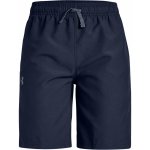 Under Armour Woven Graphic short modrá – Zboží Dáma