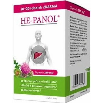 Simply You He-Panol 70 tablet – Hledejceny.cz